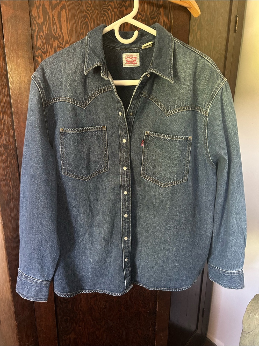 Levi's Classic Denim Western Shirt Jacket